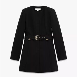 Zara Buckle Belt Blazer